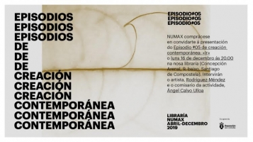 Rodríguez-Méndez presenta o Episodio #05 de Creación Contemporánea: «Ir»