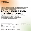 Roma, siempre Roma: infinitas formas � Mujeres de la Academia de Espa�a en Roma en las artes visuales.