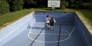 SISTEMA M�TRICO CAMPO DE FUTBOL. ABIERTO POR OBRAS